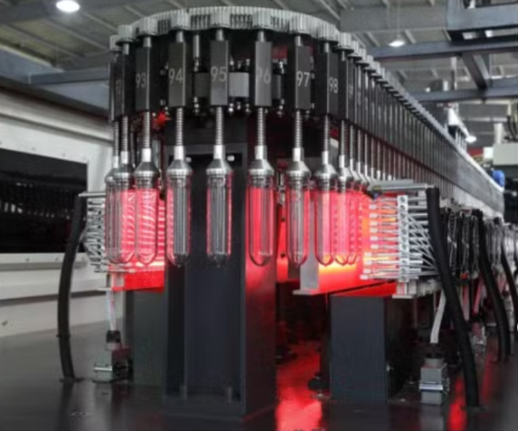 Industrial infrared lamps for PET oven