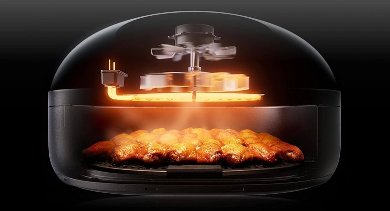 twin quartz bakery oven IR heater